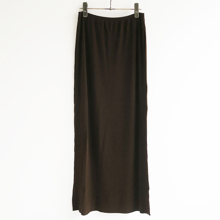 MALU/マル】CRUZ Rib Long Skirt 26SS031の通販 「ONENESS ONLINE STORE」