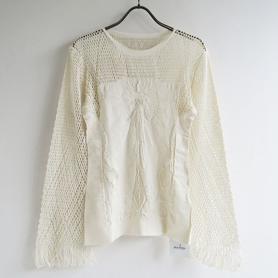 欲しいの mukasa/ムカサ】 未使用【mukasa】The Women Sun Lace knit ...