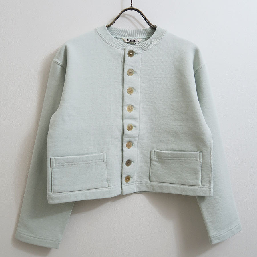 AURALEE 26ss スムース スウェット カーディガン AURALEE/オーラリー】SMOOTH SOFT BD SWEAT CARDIGAN A26SC06TUの通販