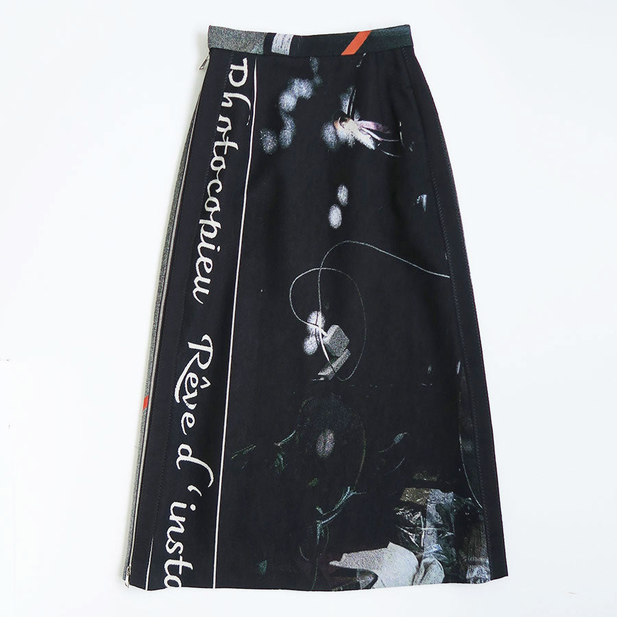 PHOTOCOPIEU/フォトコピュー】SIDE-ZIP LONG SKIRT (EMILIA) 242ELAの通販 「ONENESS ONLINE  STORE」