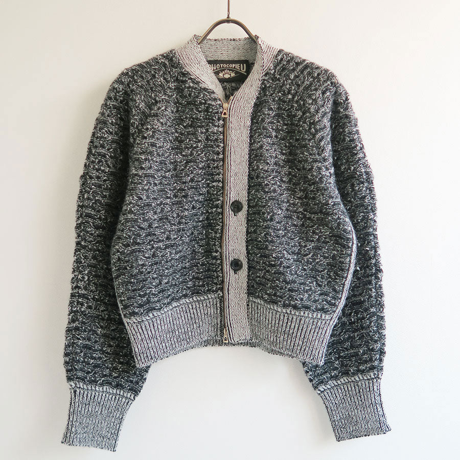 PHOTOCOPIEU/フォトコピュー】CROCHET BLOUSON CARDIGAN (EMMA) 232EMA