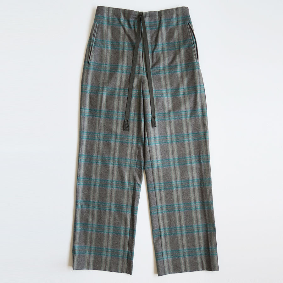 AURALEE/オーラリー】WOOL FULLING FLANNEL DRAWSTRING PANTS