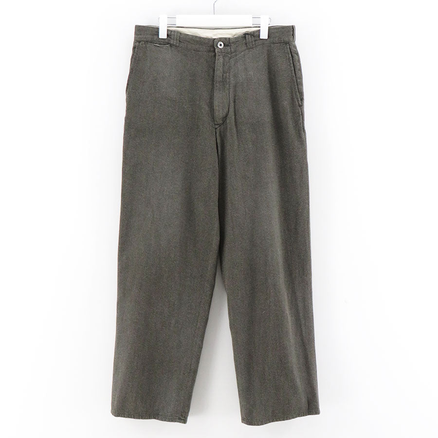 A.PRESSE/アプレッセ】Vintage Black Chambray Work Pants 26SAP-04-37