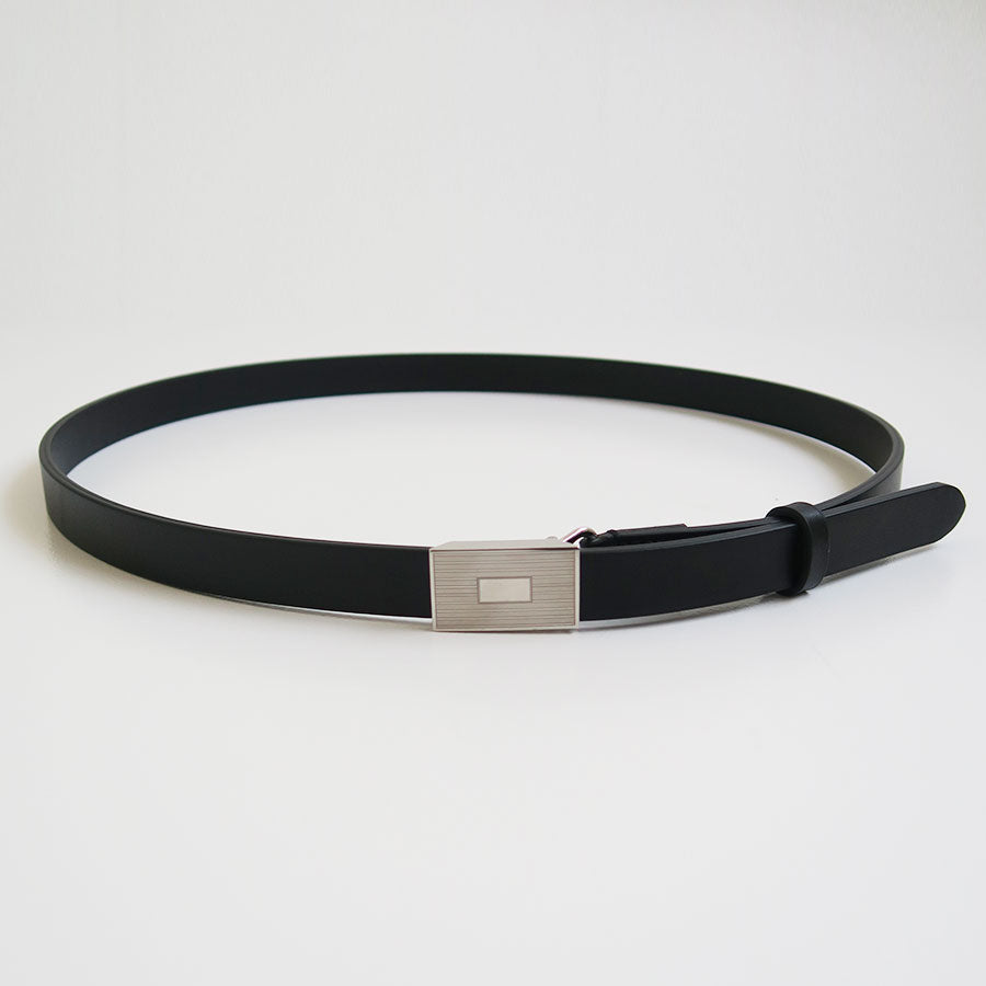 AURALEE 25SS SLIDE BUCKLE BELT 黒 メンズ SLIDE BUCKLE BELT - AURALEE Official Website