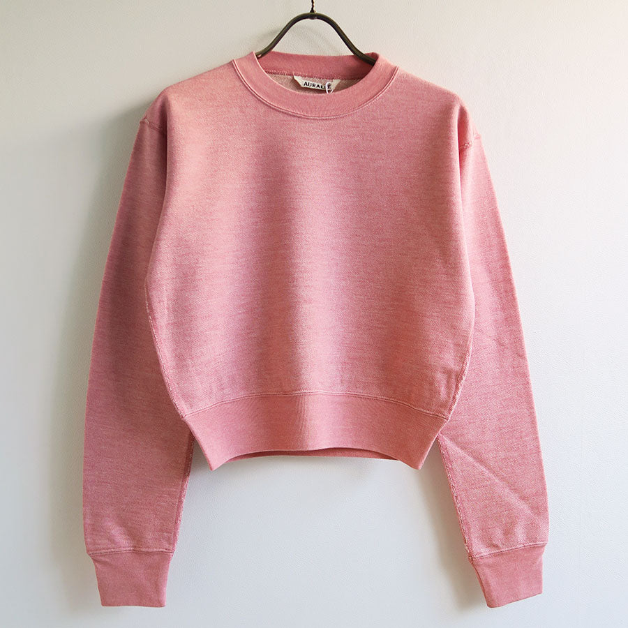 AURALEE/オーラリー】HIGH-TWIST COMPACT SWEAT P/O A26AP04WUの通販