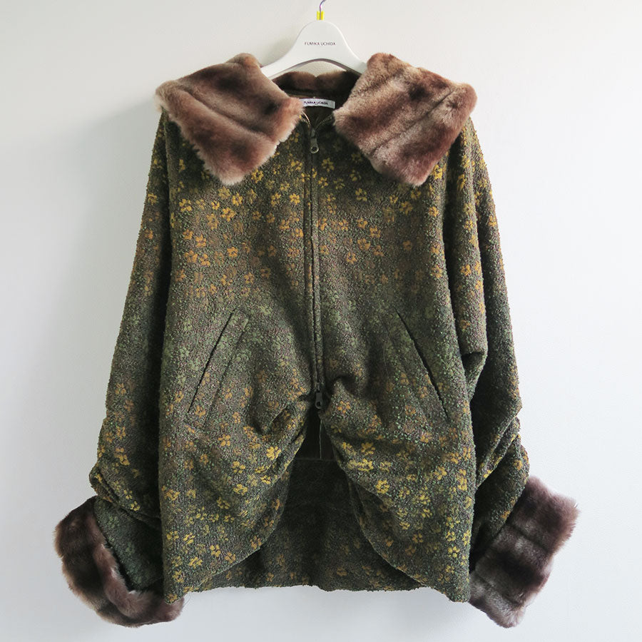 FUMIKA UCHIDA/フミカウチダ】Boucle Jacquard Lounge Blouson Y-OT001