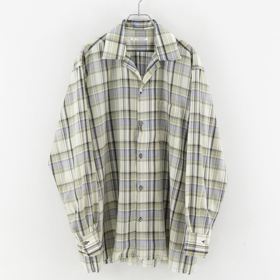 MAATEE&SONS/マーティーアンドサンズ】OPEN COLLAR フリンジ HWOOL