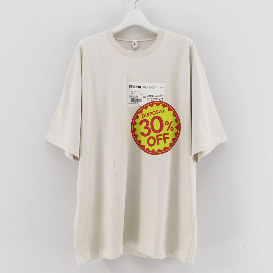 doublet/ダブレット】DISPOSAL REDUCTION T-SHIRT 25SS24CS360の通販
