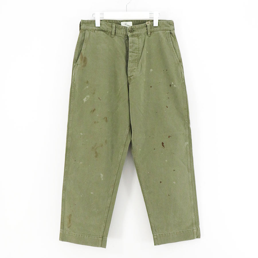24aw HERILL ヘリル USMC HBT Pants オリーブドラブ 24aw HERILL ヘリル USMC HBT Pants オリーブドラブ