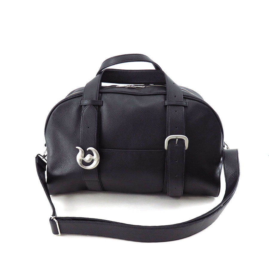 【DAIRIKU / ダイリク】Leather Boston Bag DAIRIKU(ダイリク)Leather Boston Bag with Soup Accc (24AW BG