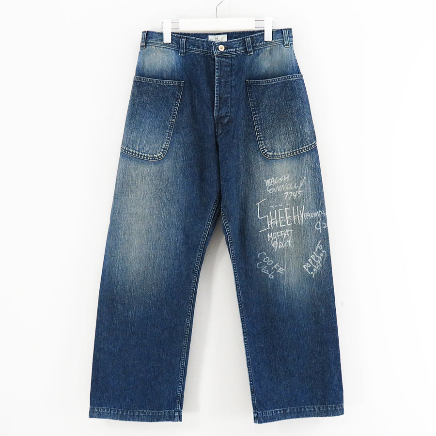 HERILL/ヘリル】NAVYdenim Utility pants 26-030-HL-8110-30の通販