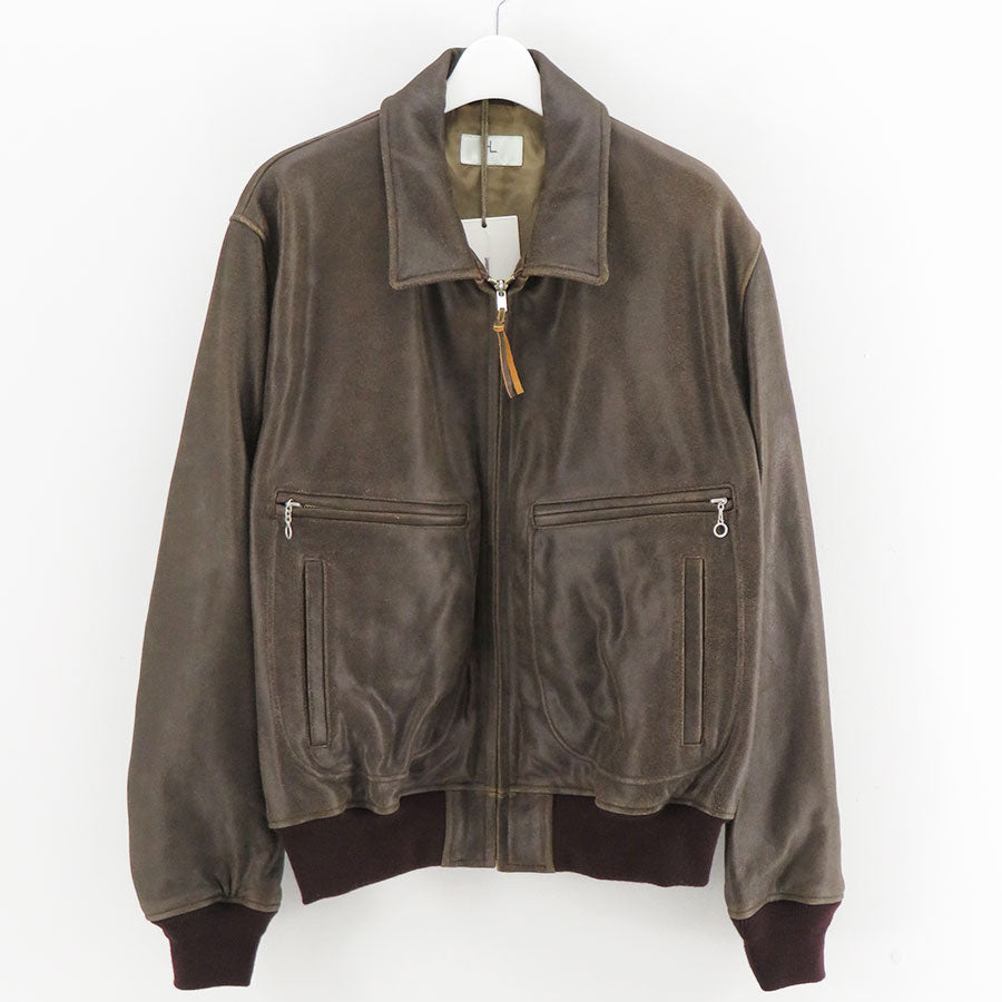 HERILL/ヘリル】Sheepleather Sports jacket 26-011-HL-8100-30の通販
