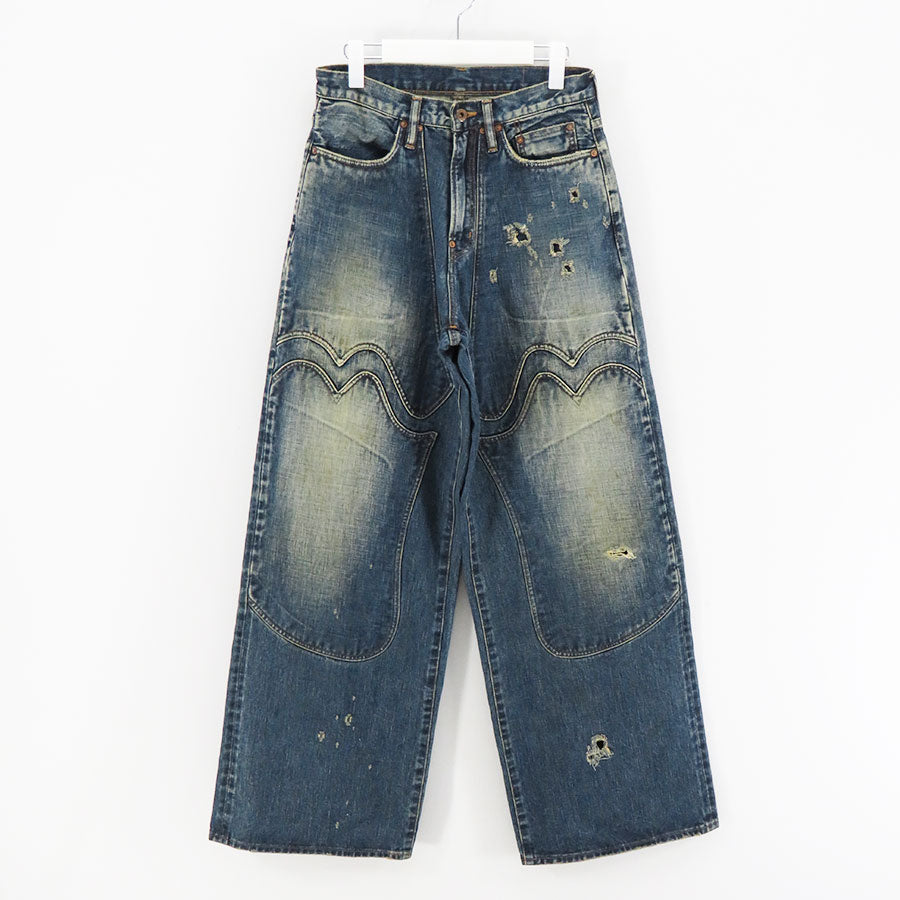 SUGARHILL/シュガーヒル】FADED MODERN WESTERN WIDE TROUSERS 