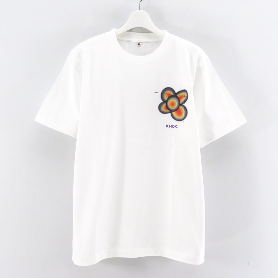 KHOKI/コッキ】'Where is the exhibition' T-shirt 24ss-t-07-Multiの