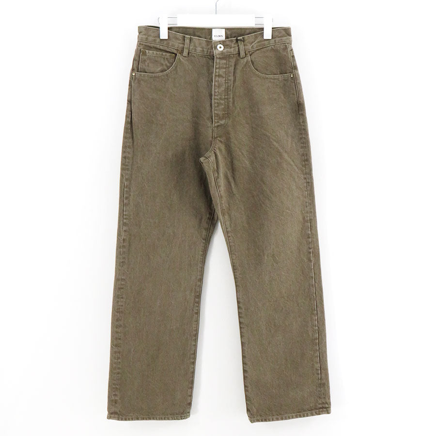 パンツ 26AW BISOWN PURE STRAIGHT KHAKI DENIM 3 BISOWN/ビソウン】PURE STRAIGHT KHAKI DENIM 26W-BIS-PT05Kの通販