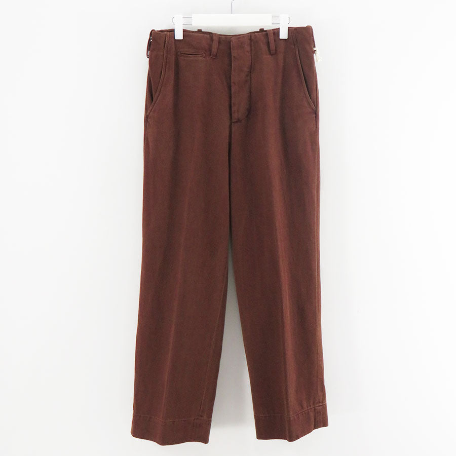 MAATEE&SONS/マーティーアンドサンズ】CHINO TROUSER 