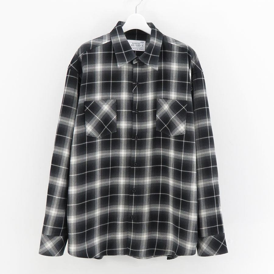 【Rafu/ラフ】, Standerd shirt (BLACK) , Rafu001