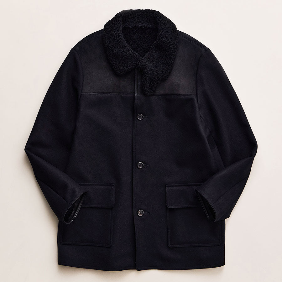 CO129 極美J.PRESS 名作ドンキーコート　Lサイズ NICENESS/ナイスネス】GREGORY / グレゴリー (リファインドムートン
