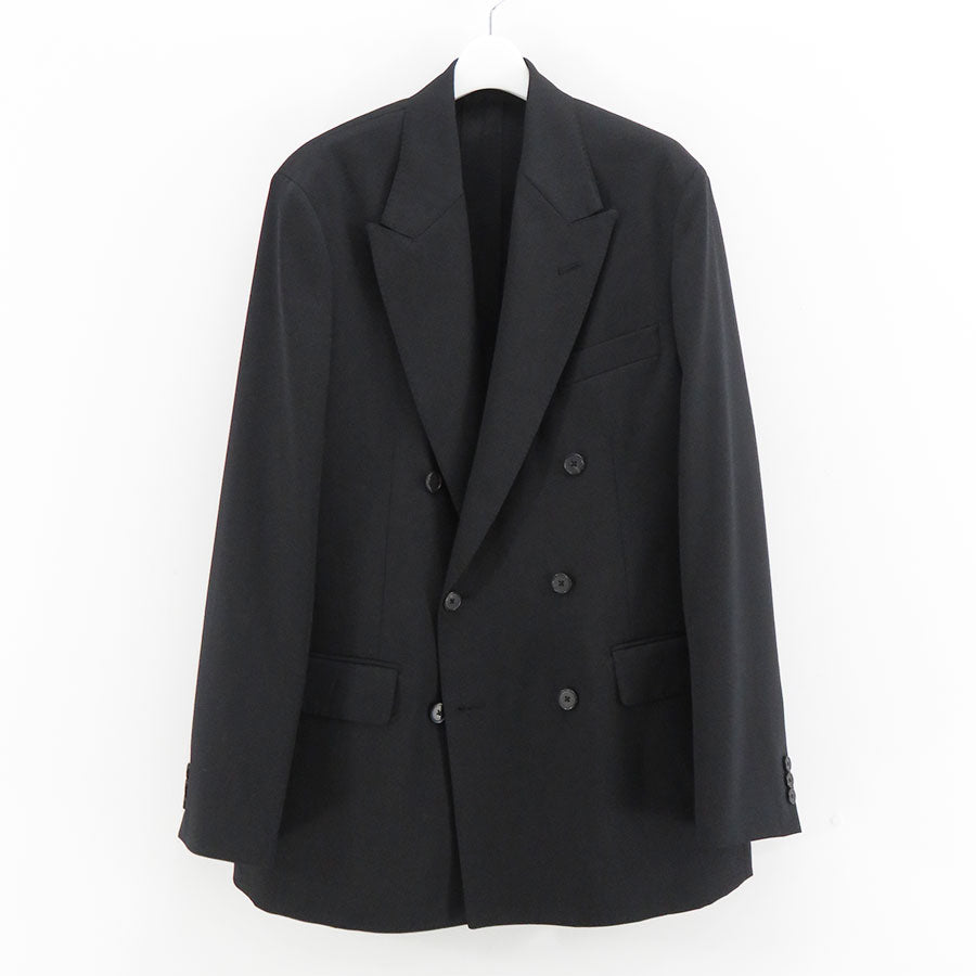 28,840円Wool GabardineDouble Breasted Jacket