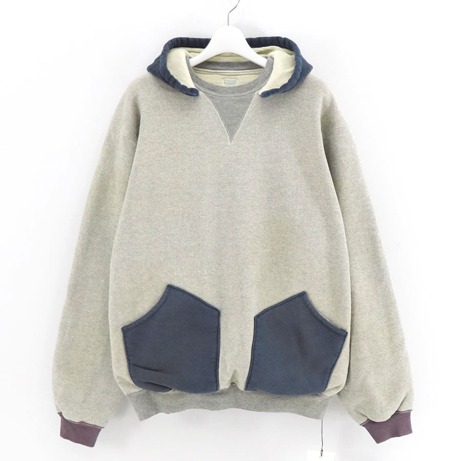 A.PRESSE/アプレッセ】Vintage Attached Hood Sweat Parka 26SAP-05-15