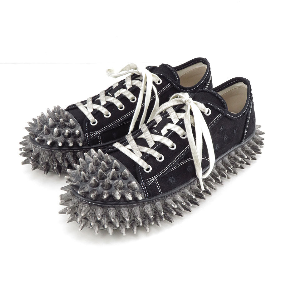 doublet/ダブレット】DIRTY SPIKE TOE CAP CANVAS SNEAKER 26SS76FT67