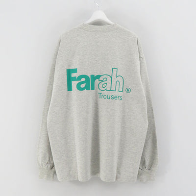 【FARAH/ファーラー】<br>Printed Graphic T-Shirt "Farah Trousers" <br>FR0401-M3007