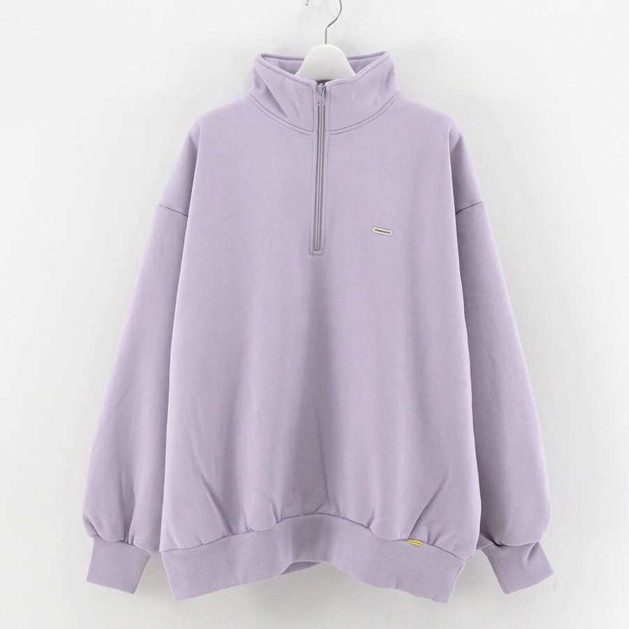 FARAH/ファーラー】Potting LOGO Half Zip Sweatshirt FR0403-M3002の
