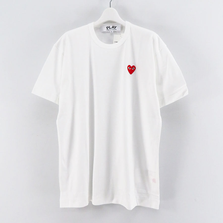 PLAY COMME des GARCONS/プレイコムデギャルソン】S/S T-SHIRT (RED 