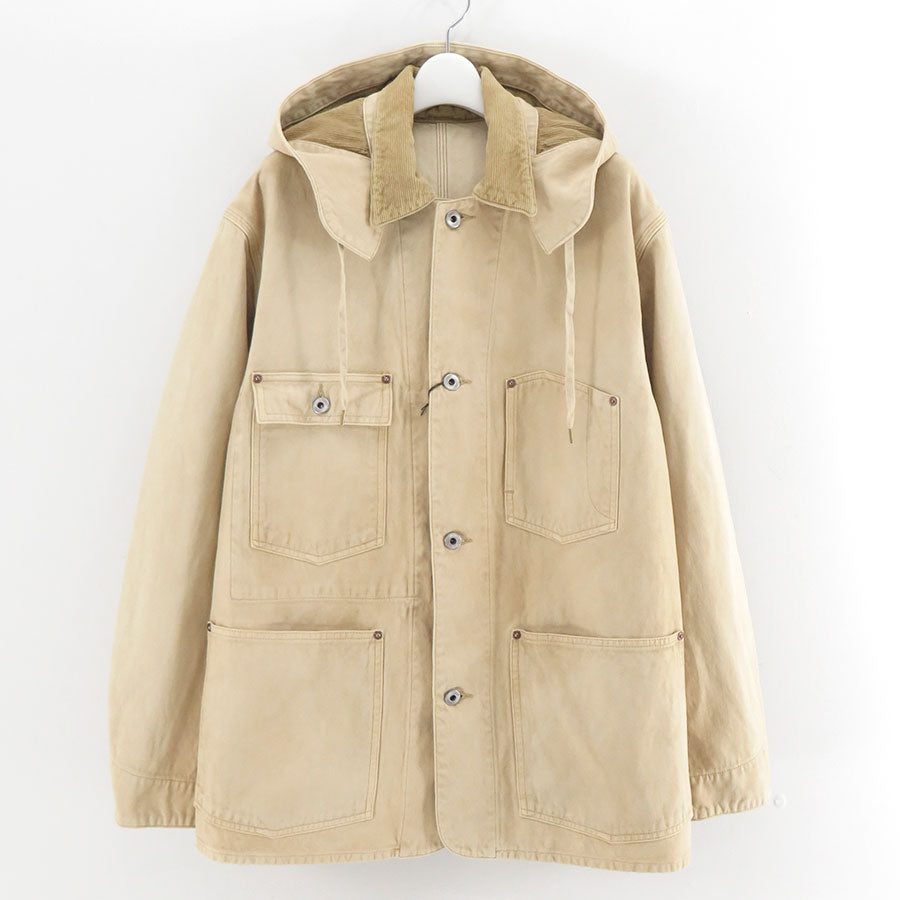 A.PRESSE/アプレッセ】Vintage Silk Hemp Coverall Jacket 26SAP-01-17