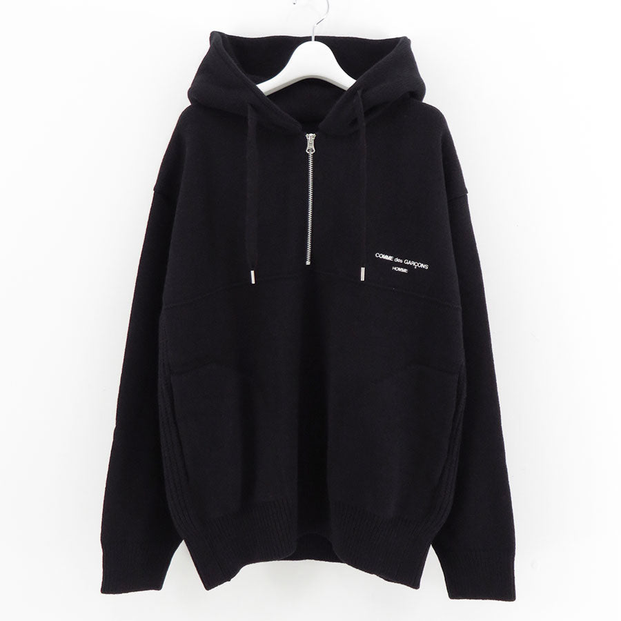 COMME des GARCONS HOMME/コムデギャルソンオム】ラムウール天竺パーカー HN-N009-051の通販 「ONENESS  ONLINE STORE」