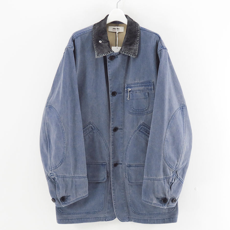新品 DAIRIKU フェイクレザー ハンティングジャケット ダイリク DAIRIK ハンティングジャケット | BROWN - KNOCK OUT 247