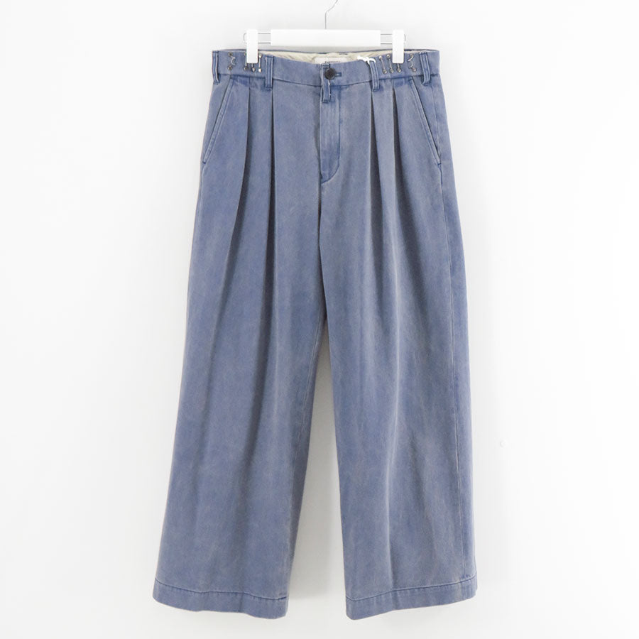 DAIRIKU/ダイリク】Wide Two Tuck Chino Pants 26SSCP3の通販