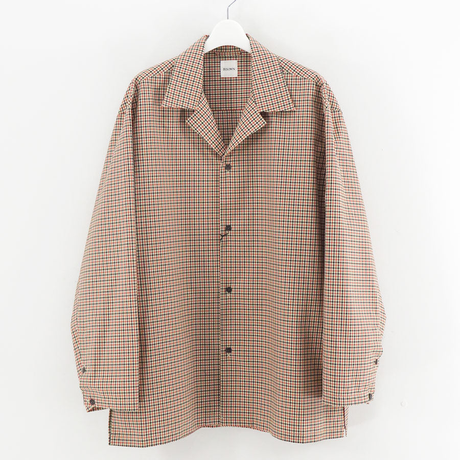 BISOWN/ビソウン】GUNCLUB CHECK SLEEPING SHIRTS JACKET 26S-BIS
