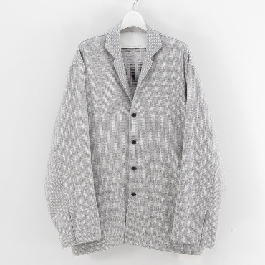 nonnotte/ノノット】Swan Drop Collar Shirt Jacket N-26S-061の通販
