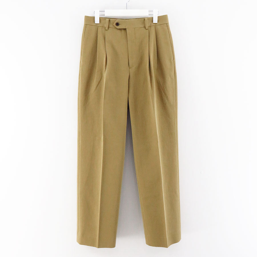 AURALEE/オーラリー】WASHED HEAVY CHINO SLACKS A23AP01ZCの通販