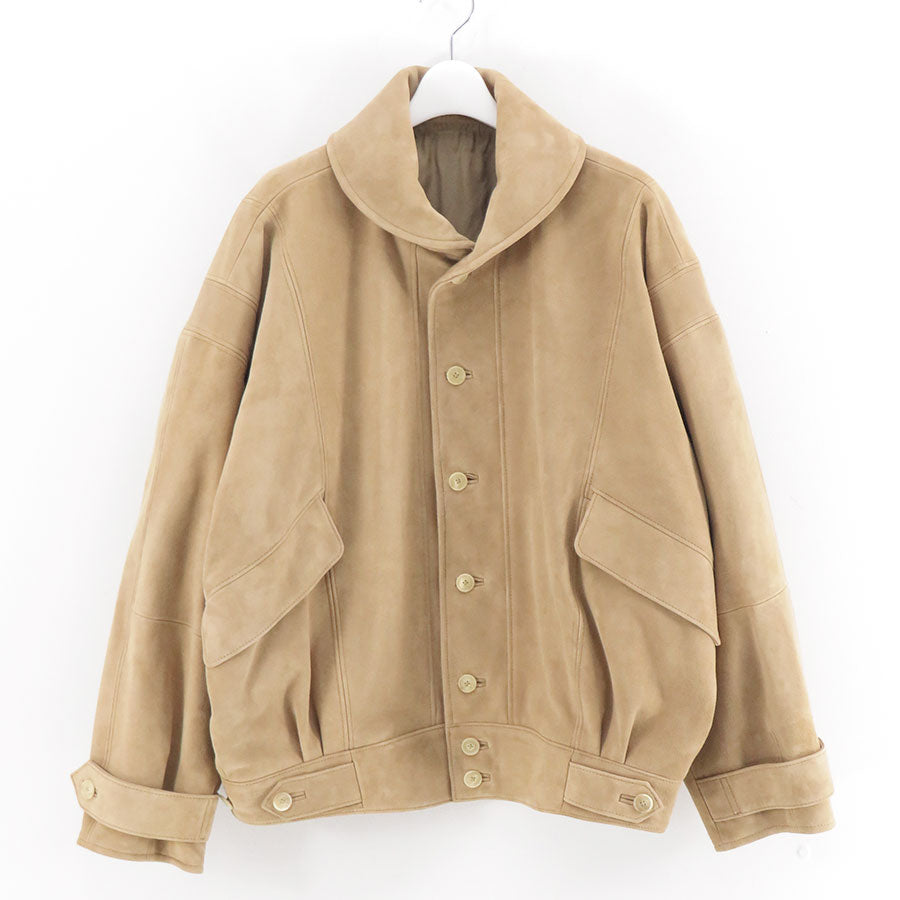 AURALEE/オーラリー】SILKY GRAIN SUEDE BLOUSON A26SB01SGの通販