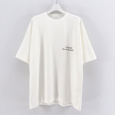 【AFTERHOURS/アフターアワーズ】<br>OVERSIZED T-SHIRT <br>A017-D1TS-PMDW
