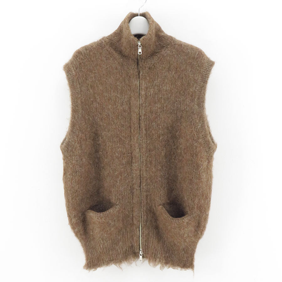 MAATEE&SONS マーティーアンドサンズ】畦起毛JIPVEST BLK