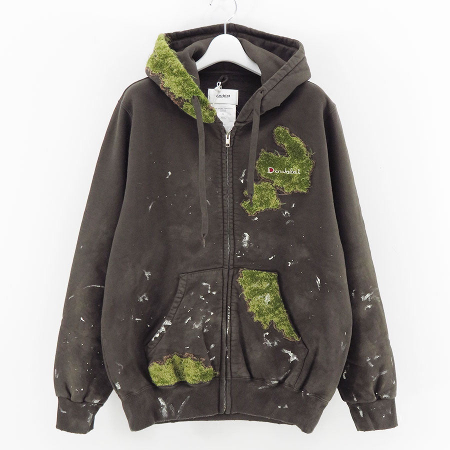 doublet/ダブレット】MOSS-GROWN EMBROIDERY HOODIE 26SS37CS423の通販
