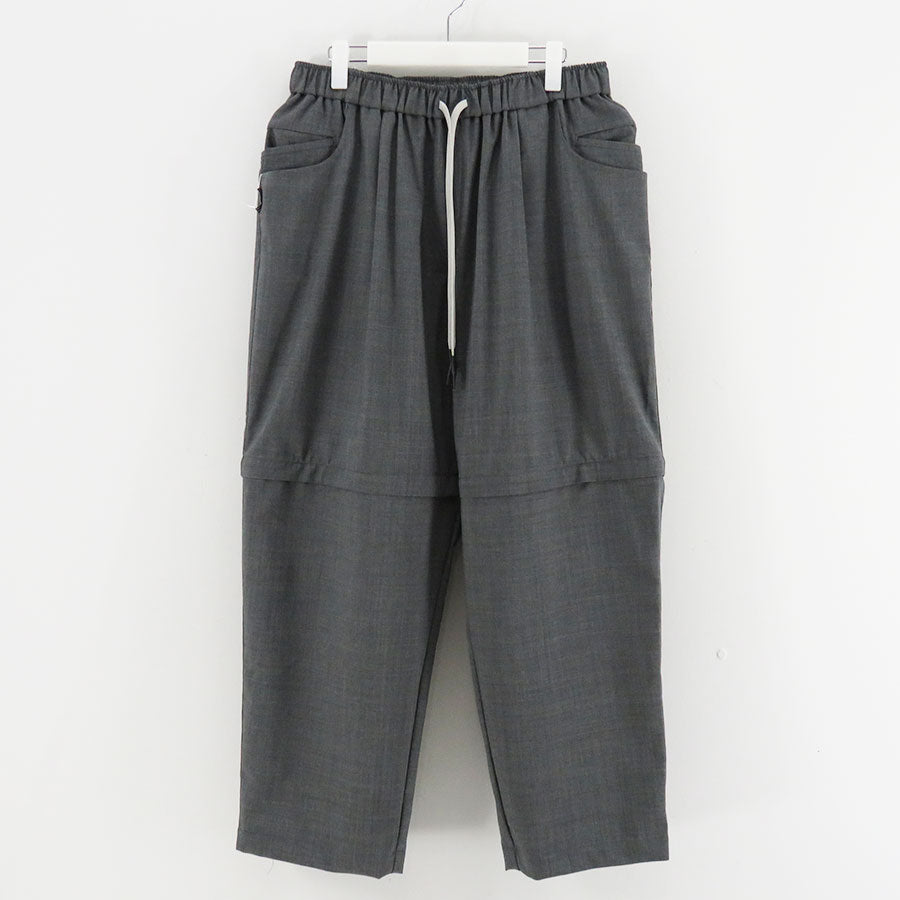 S.F.C/エスエフシー】DETACHABLE S WOOL PANTS SFCSS26P02の通販
