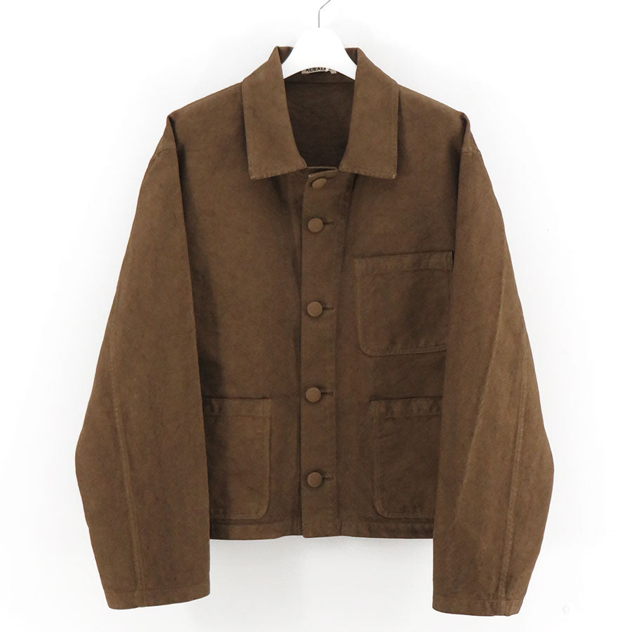 AURALEE/オーラリー】GARMENT-DYED ORGANIC COTTON HEAVY TWILLSHORT