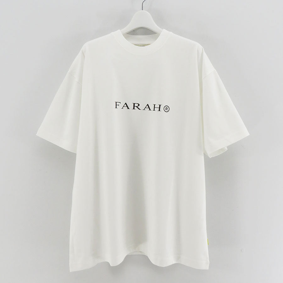 【FARAH/ファーラー】<br>Printed LOGO T-Shirt <br>FR0401-M3011