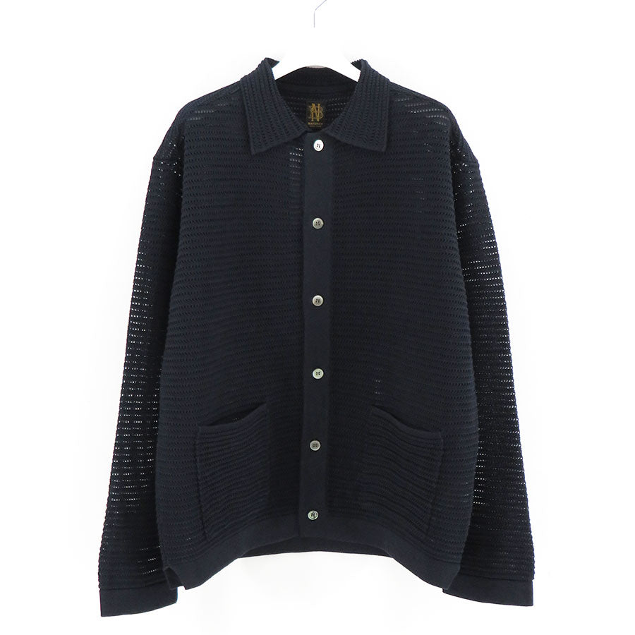 BATONER/バトナー】SUMMER KNIT POLO CARDIGAN BN-26SM-045の通販