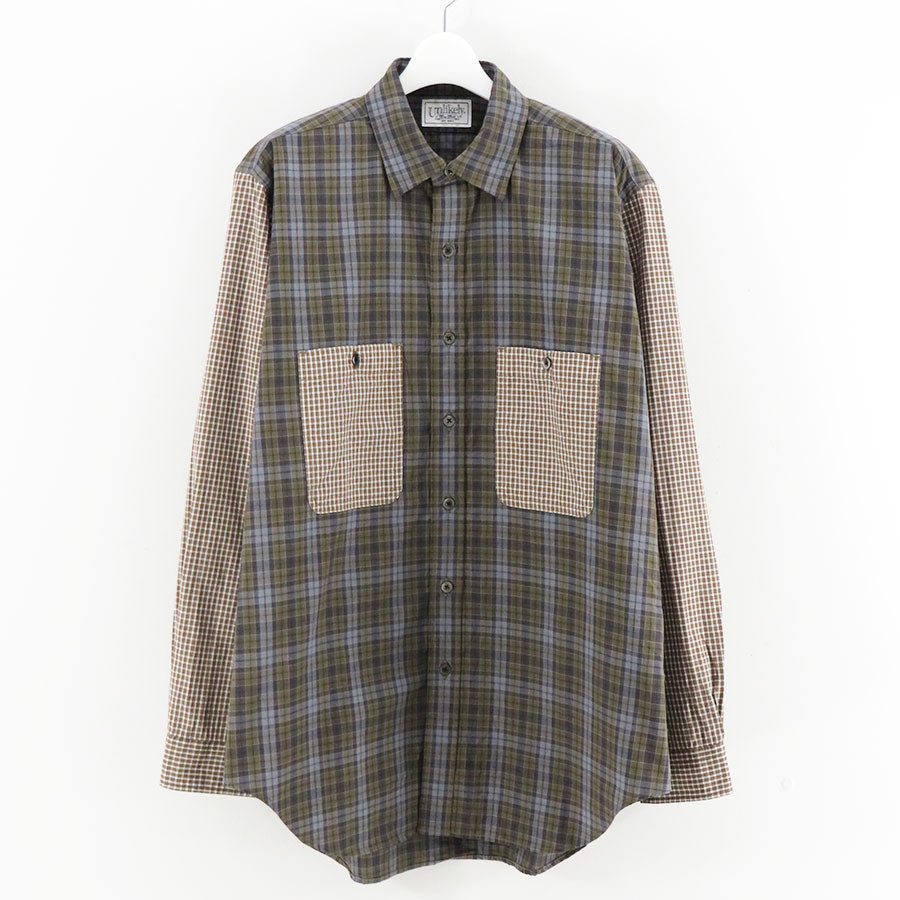 Unlikely/アンライクリー】Unlikely Work Shirts 2tone U26S-11-0002の 