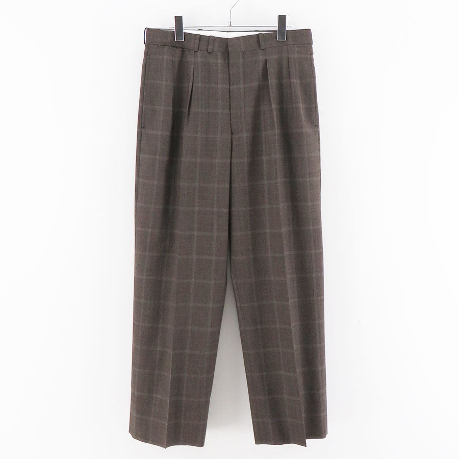 MAATEE&SONS/マーティーアンドサンズ】JEFFERLY / 杢 brwn check