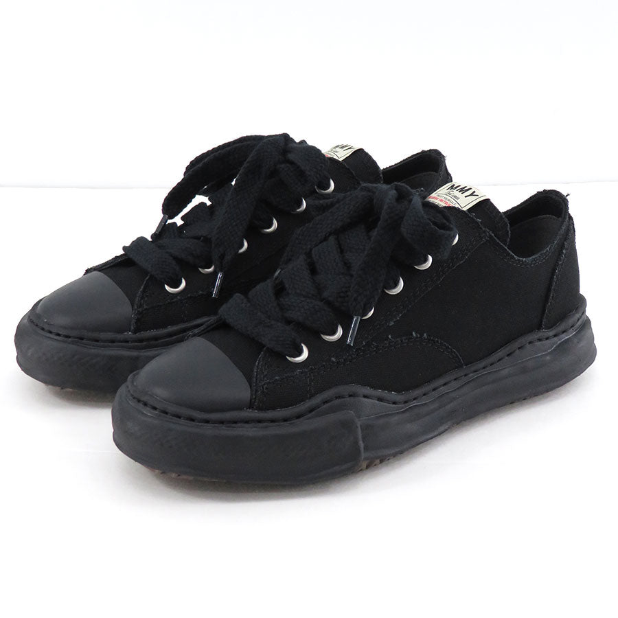 Maison MIHARA YASUHIRO/メゾン ミハラヤスヒロ】PETERSON OG Sole Canvas Low-top  Sneaker (BLK×BLK) A01FW702の通販 「ONENESS ONLINE STORE」