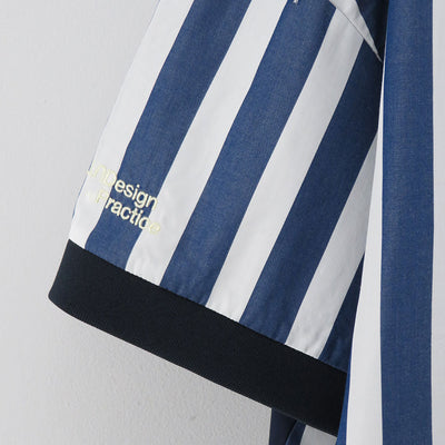 【UNTRACE/アントレース】<br>STRIPE FOOTBALL GAME SHIRT S/S <br>UN-020_SS24