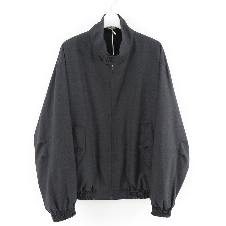 洋楽 OPPAZET AURALEE/オーラリー】ULTRA FINE TROPICAL WOOL ZIP BLOUSON A26SB01MT