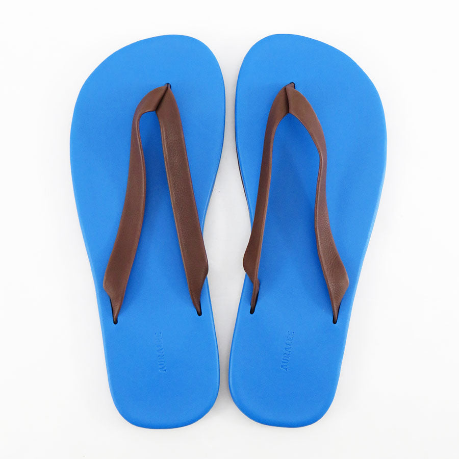AURALEE/オーラリー】SOFT LEATHER FLIP-FLOPS A26SS05QDの通販