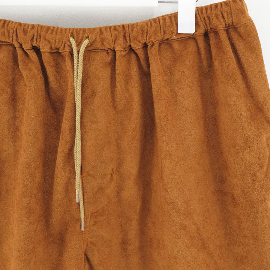 【SUNNY SPORTS/サニースポーツ】<br>fake suede baggy short <br>sn24s020